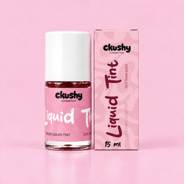 Ckushy Liquid Tint 003 Rose Petal with box