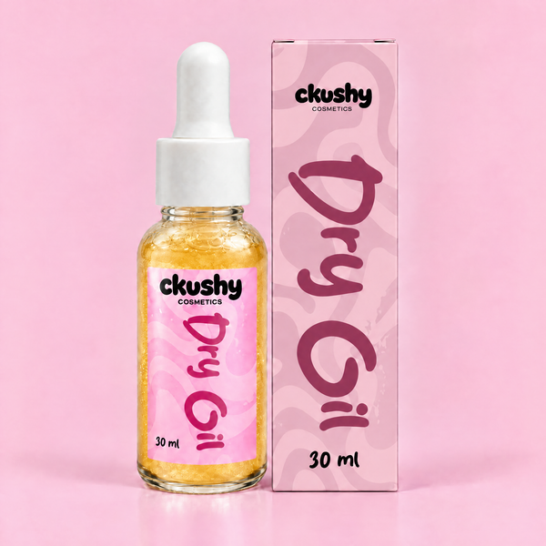 Ckushy Dry Oil Gold with box